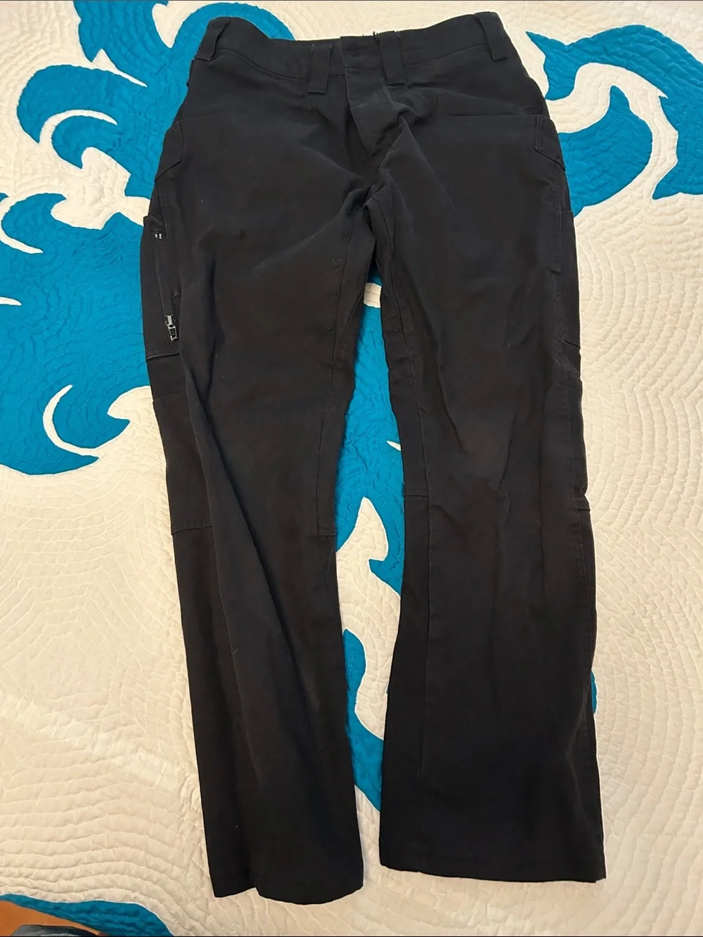 1620 Cordura Black Straight-Leg Utility Pants. Men’s